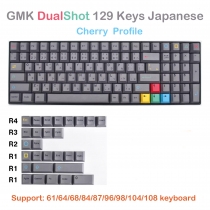 GMK Dualshot 104+25 PBT Dye-subbed Keycaps Set Cherry Profile for MX Switches Mechanical Gaming Keyboard